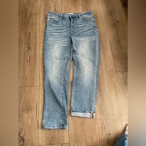 Women's Light Blue Straight Jeans